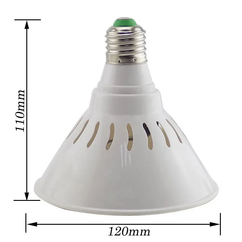 مصابيح LED للنباتات الداخلية 126 مصباح LED E27 SMD الزراعة المائية نظام الخضار للمنزل الأخضر