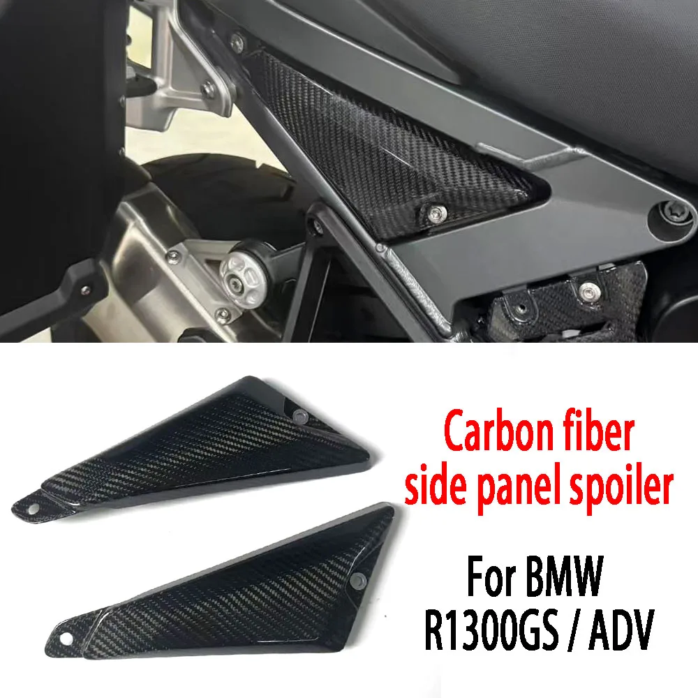 Motorcycle Carbon Fiber Compatible with FOR BMW R1300GS Adventure R1300GSA 2024+ Rear Seat Side Panels Cover Fairing Accessories