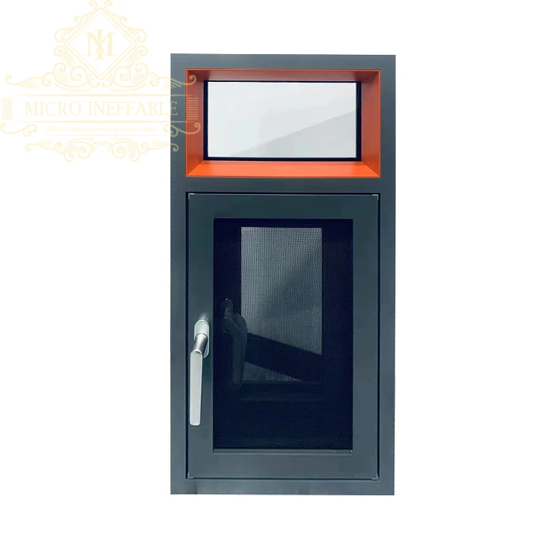 Superior Quality Simple Design Double Glazed Aluminum Aluminum Casement Windows