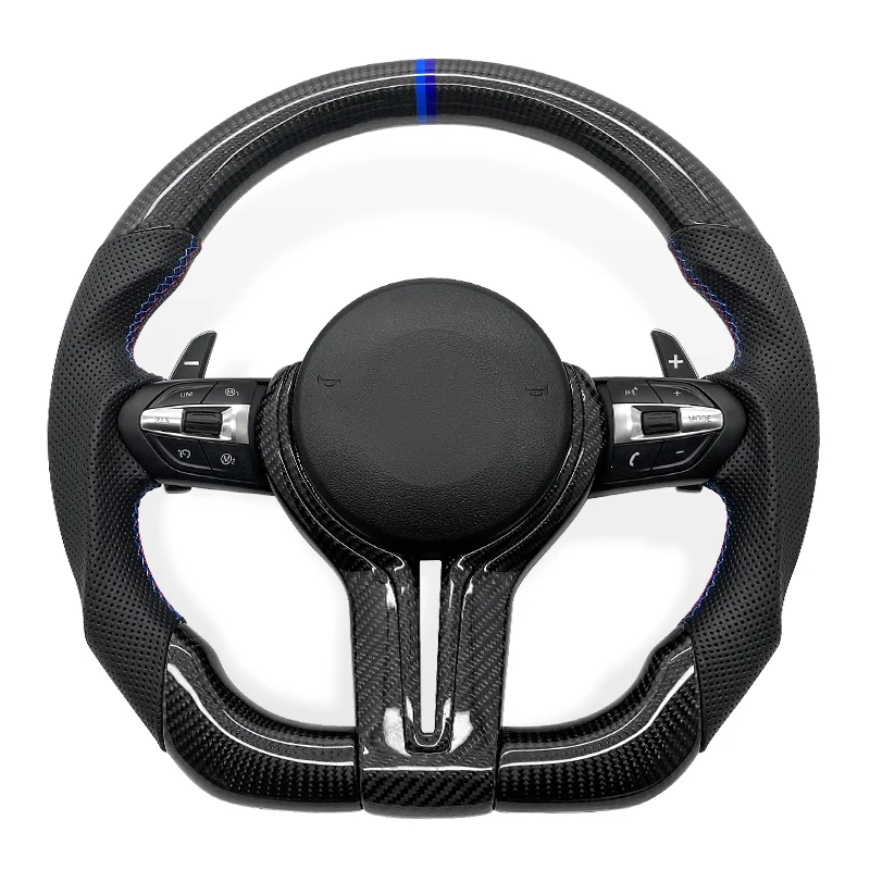 

Carbon Fiber Steering Wheel For BMW F30 F31 F34 X1 X2 X3 F25 F32 F33 F36 F48 F39 F49 F10 F11 F07 F80 Car Accessories Customized