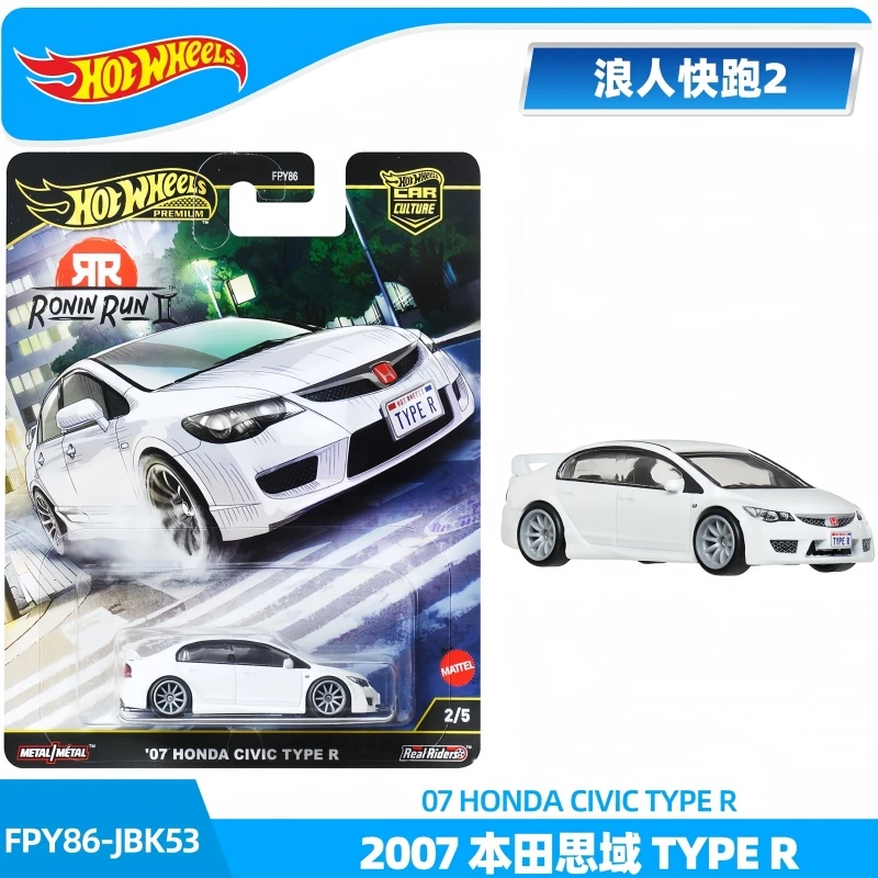 Nuevo en Stock auténticos Hot Wheels cultura automotriz fondo de hierro neumático de goma Wolf Run 2 Series colección de modelos de coches juguetes regalos