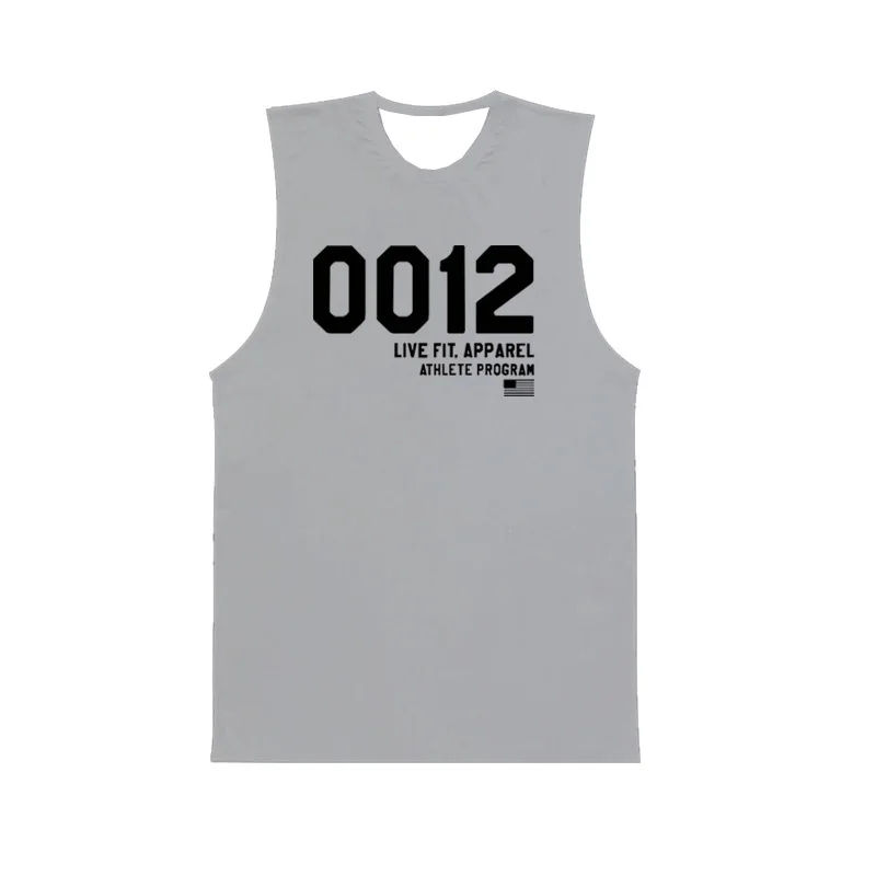 

Fashion Casual Tank Tops Men Training Clothing Vest Fitness Running Sport Sleeveless Vest Summer Quick Drying Breathable Vests