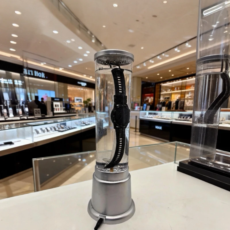 waterproof-display-stand-for-phone-watches-new-2026-submersible-showcase-acrylic-material-office-space-commercial-display