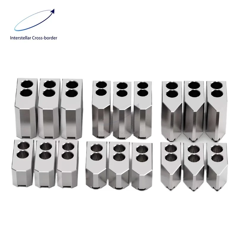 

Hydraulic Chuck Soft Jaws - 6/8/10/12 Inch Extra Tall Long Thick Lathe Fixture, Factory Direct for CNC Lathe Chuck Clamping