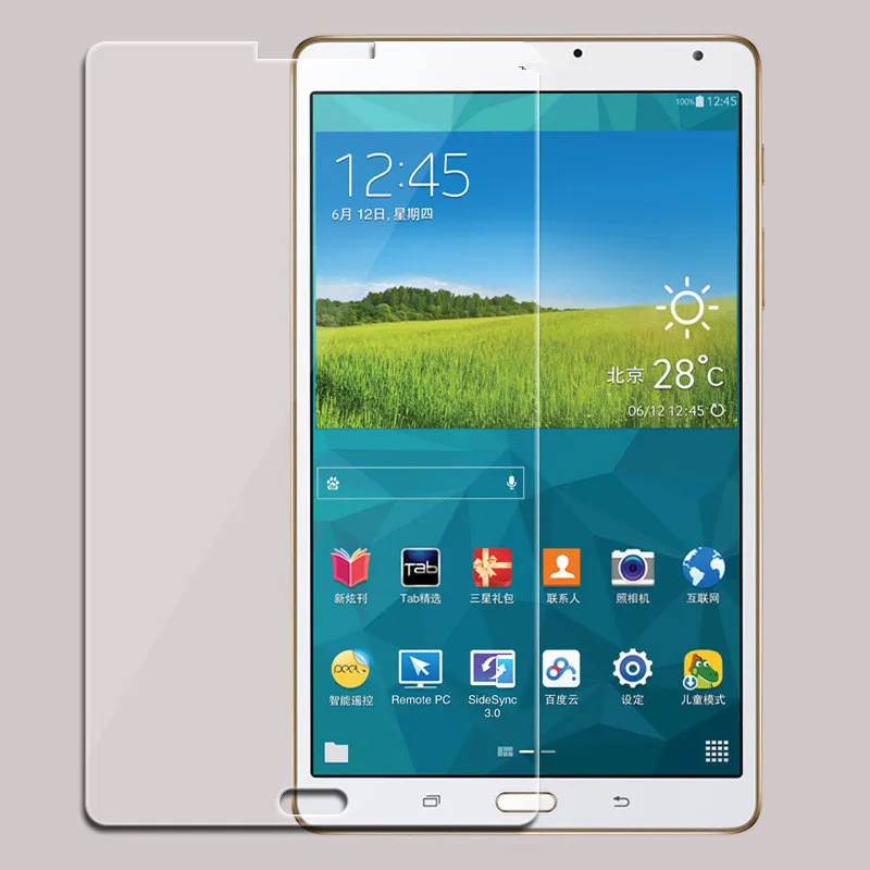 9H กระจกนิรภัยสำหรับ Samsung Galaxy Tab S T700 SM-T701 T705 T705C 8.4นิ้วแท็บเล็ตหน้าจอป้องกันฟิล์ม glass Guard
