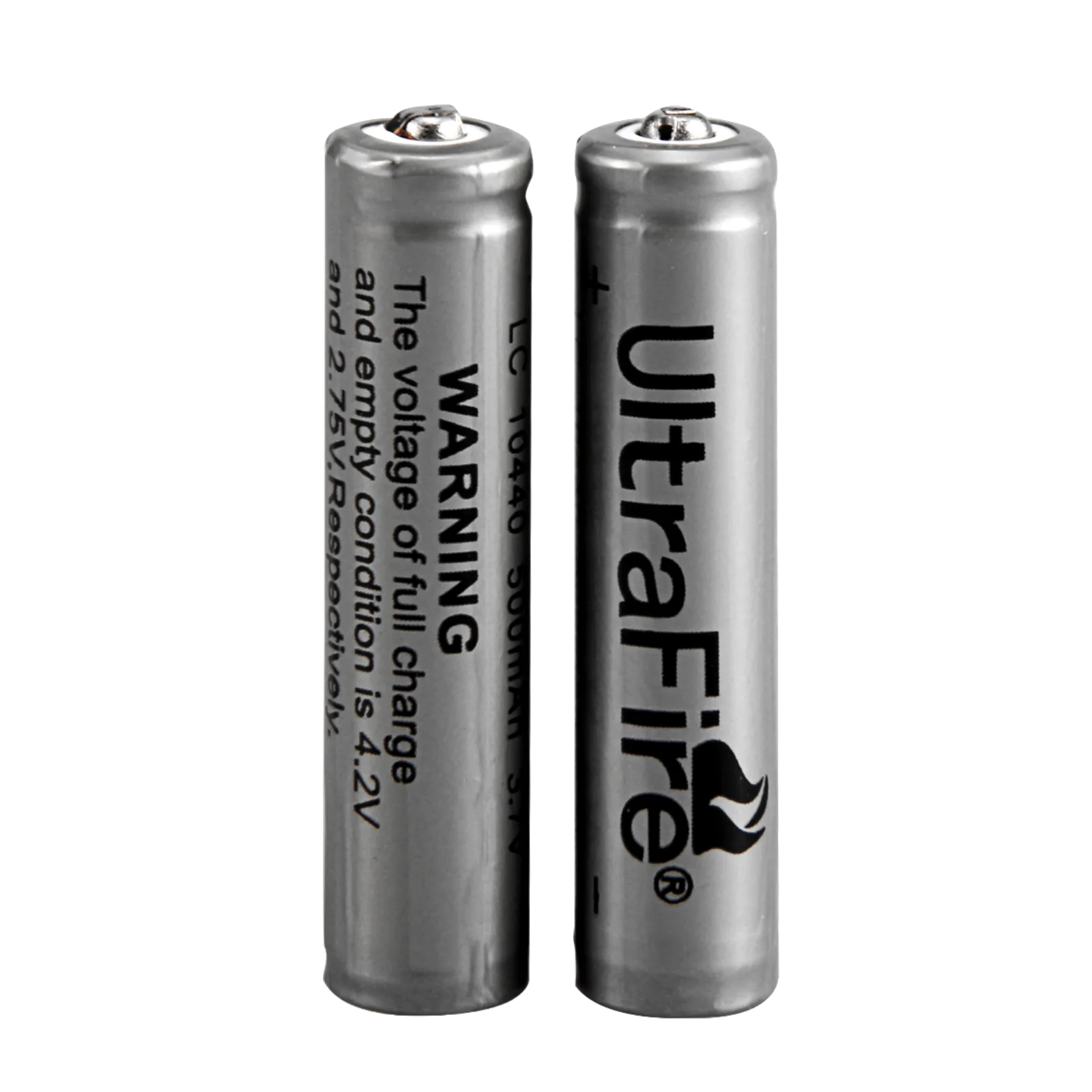 UltraFire 10440 AAA akumulator litowo-jonowy 3,7 V 500 mAh akumulatory litowe wielokrotnego ładowania ogniwa wysokie 44 MM do latarki zabawka