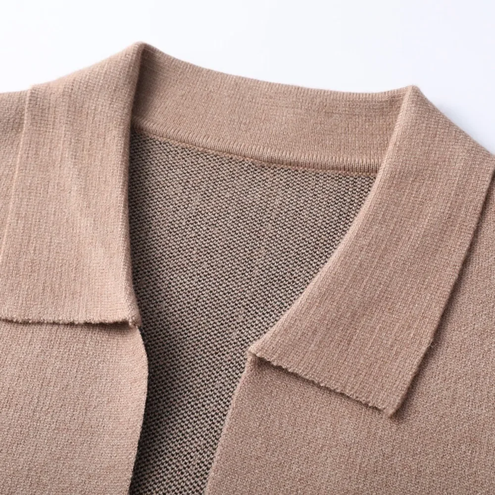 2024 Heren Nieuwe Lente En Herfst Vest Mode Casual Jassen Heren Kleding Gebreide Trui Heren