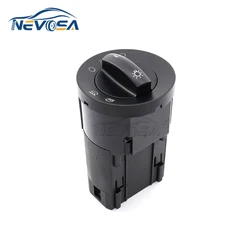 Nevosa 6Q0941531C 6Q0941531N Car Headlight Head Fog Lamp Light Control Switch For VW Beetle Polo Sharan Eurovan Transporter