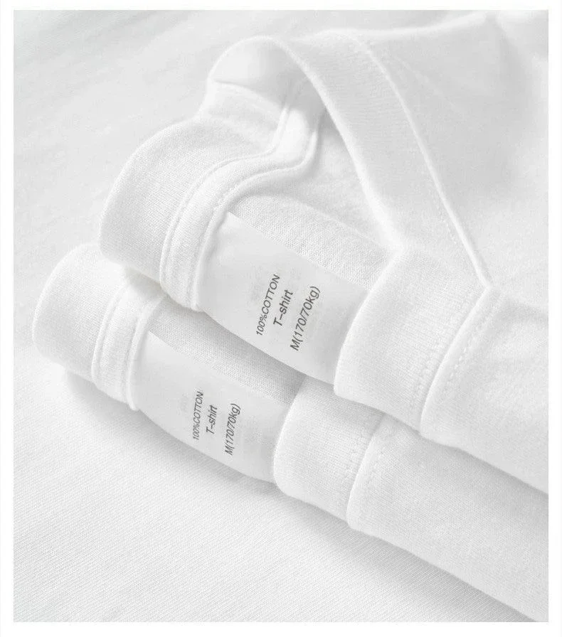 الصيف موضة الاتجاه العلامة التجارية الفاخرة رسالة تي شيرت مطبوع الرجال والنساء القطن تي شيرت قصير الأكمام تي شيرت للجنسين #4