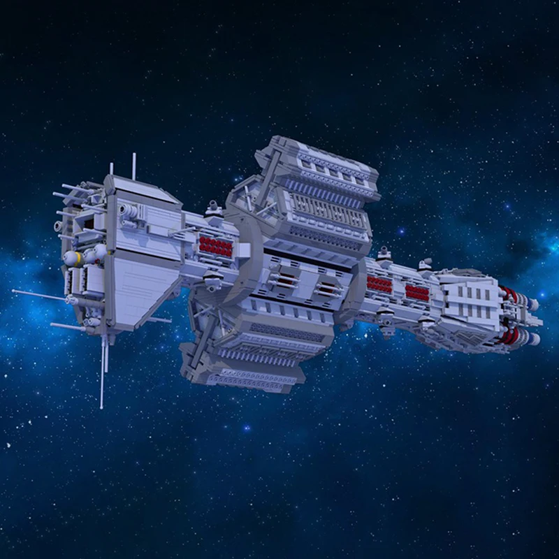 4740pcs MOC EAS Agamemnon From Babylon 5 Model Building Blocks Construction Christmas Gifts Toy Creative DIY Idea Architecture