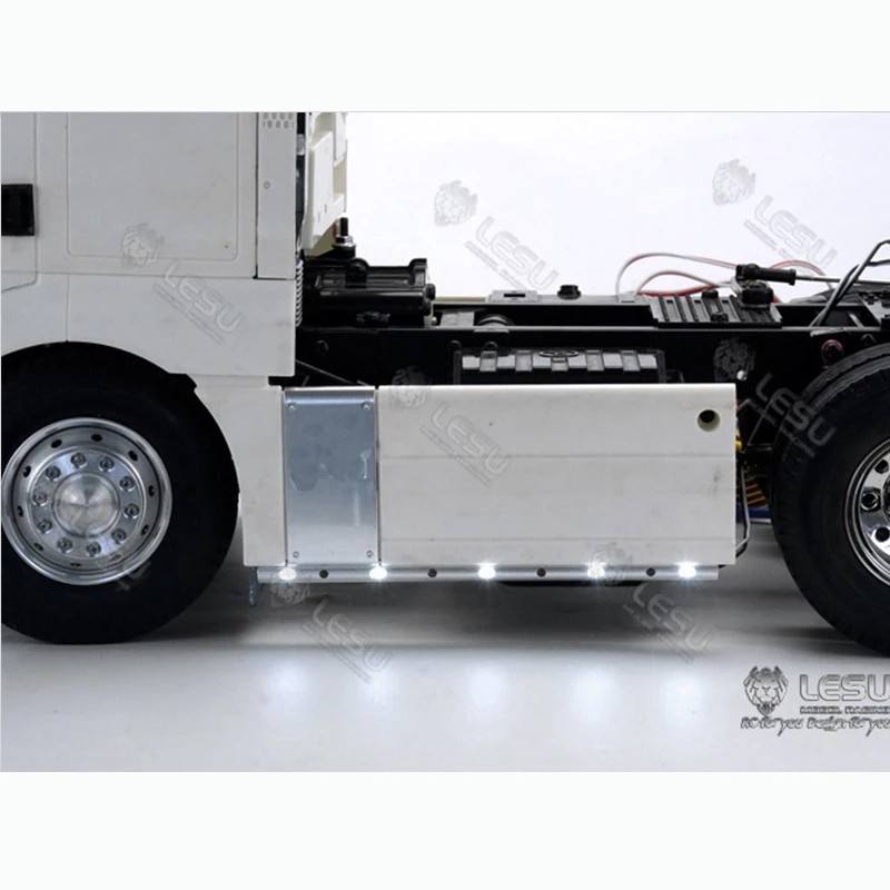 LESU For 1/14 Tamiya tractor truck side skirt decorative lights S-1268 width light warning light DIY modified accessories