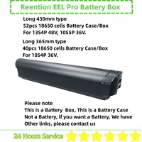 Reention EEL Pro Ebike Battery Box 36V 48V Li-ion E-bike Battery Case with 2Pins or 6Pins Plug Reention Battery Box EEL Pro