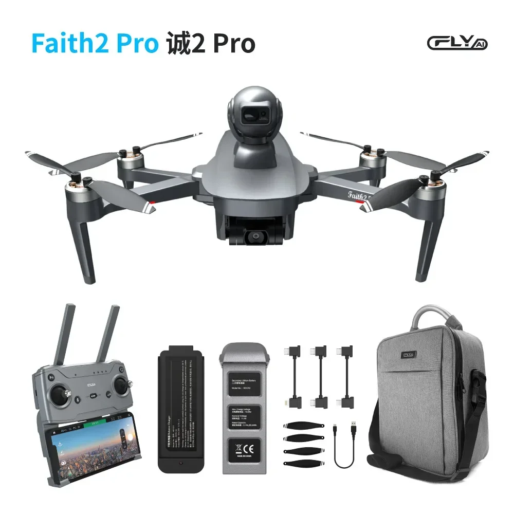 CFLY- Faith 2 Pro Drone Profesjonalne drony z kamerą 4K HD GPS 540 °   Wielokierunkowe unikanie przeszkód Quadcopter Dron 6KM Zabawki