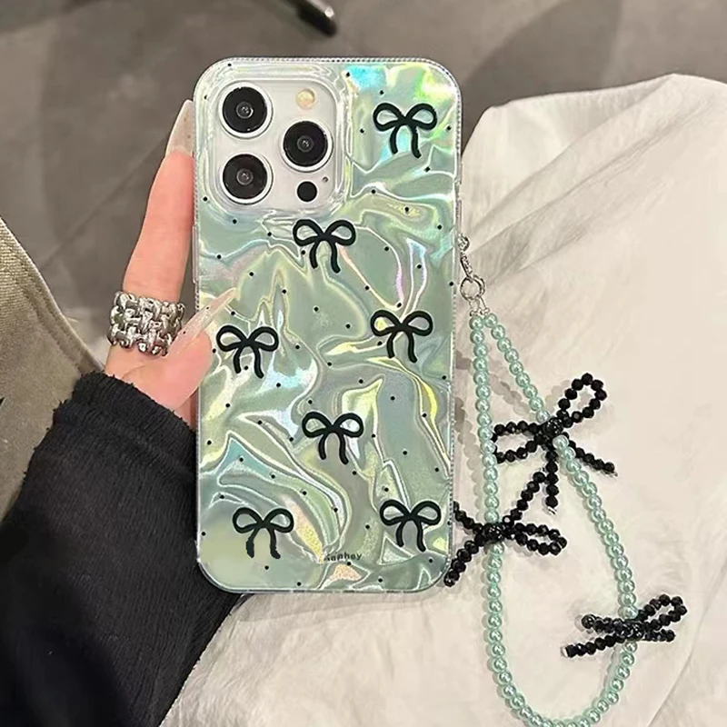 Butterfly Bowknot Case For Samsung Galaxy S23 S24 S25 Ultra S22 S21 Plus S20 FE S21 Ultra A55 A25 A35 A16 A14 A34 A54 A15 Cover - náhled 4