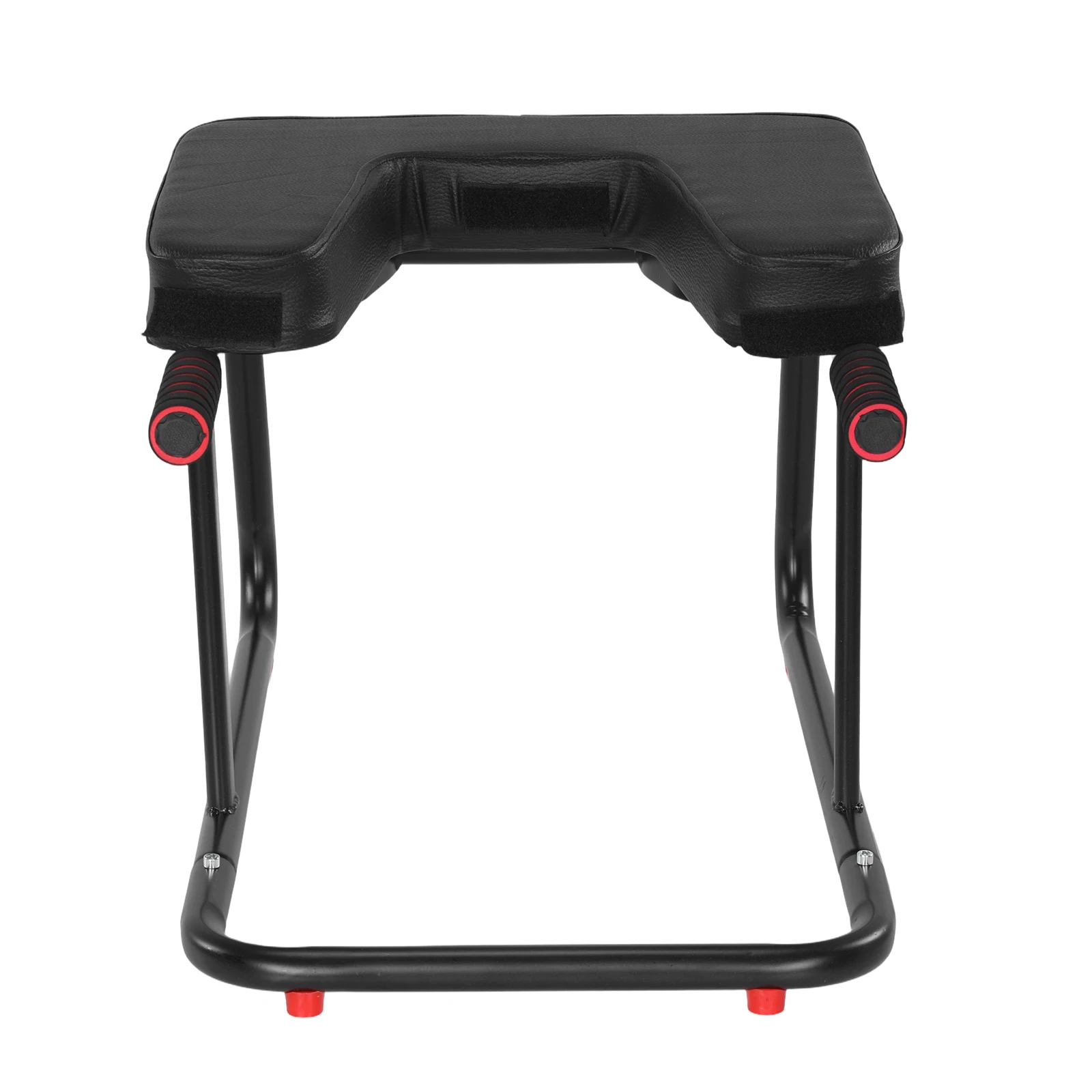 Yoga Headstand Bench with Anti-Slip Mat Yoga Headstand Stool Metal Frame & PU Pads for Workout Fitness and Gym