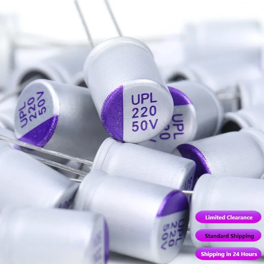 Condensador sólido de baja impedancia de larga duración, 5 uds., 16V, 470UF, para filtro RC ESC