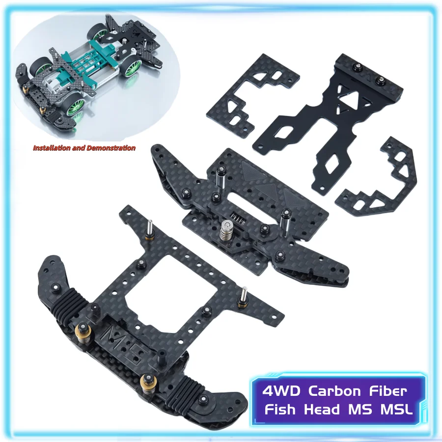 Tamiya Mini 4WD Homemade Ms/msl Carbon Fiber Kit 7 Tamiya Mini 4WD Homemade Ms/msl Carbon Fiber Kit