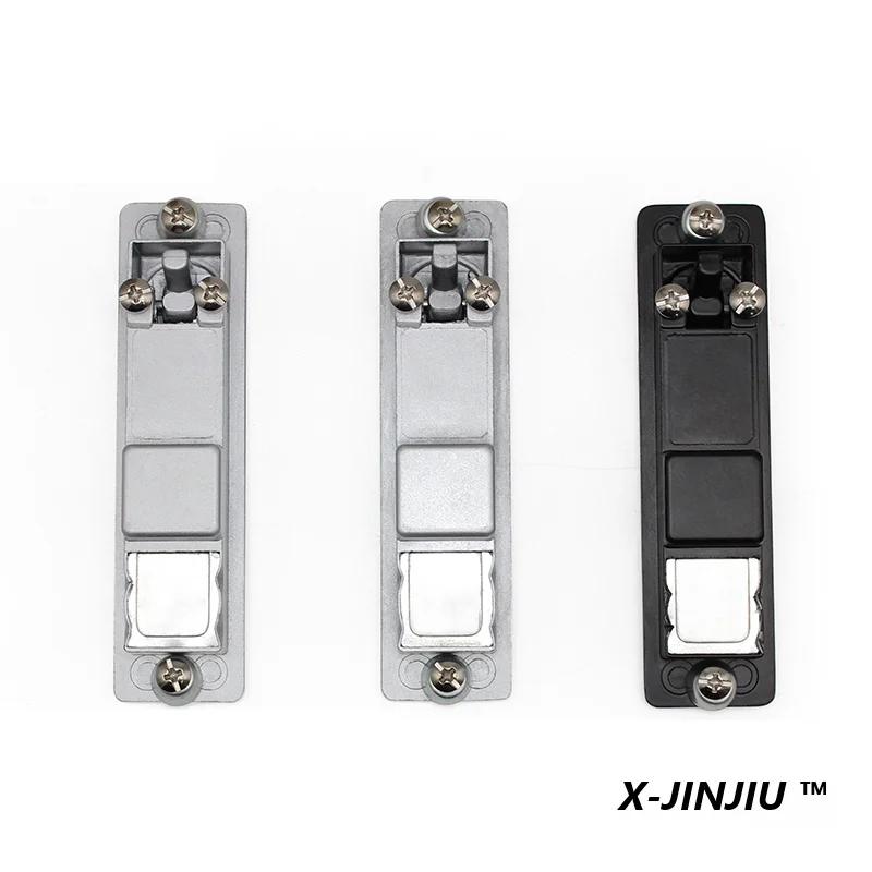 XJJ-MS730 Bouncing Cabinet Plane Lock Black Matte Distribution Box Tin Trunk Switch Cabinet Equipment Box  Industrial Lock