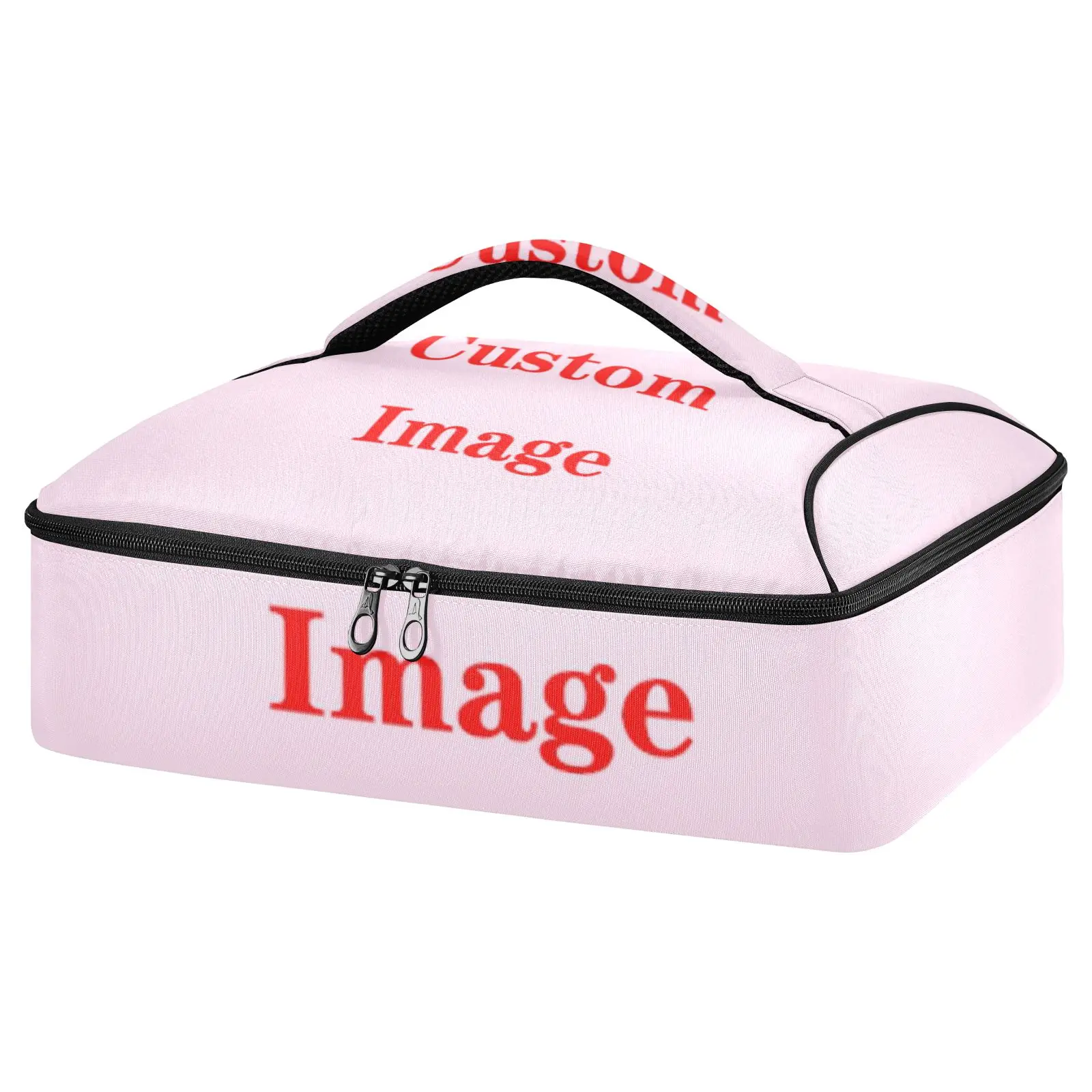 Pizza Bag Custom image Insulated Bag Cooler Bag Insulation Folding Picnic Portable Ice Pack Food Thermal Bag Food Delivery Bag