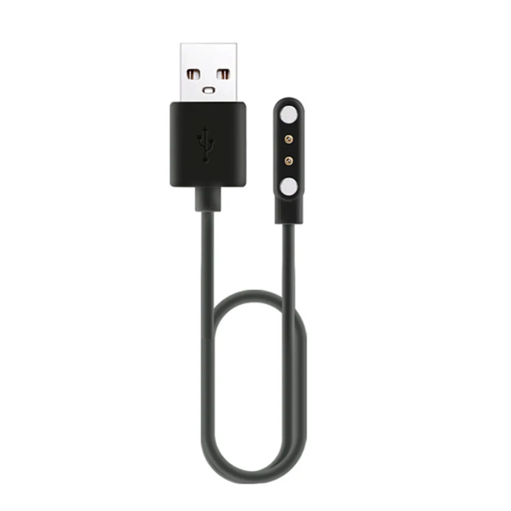 2-Pin Universal USB Data Charging Cable Magnetic Charger 60cm Length For Smart Watch 2.84mm Accessories