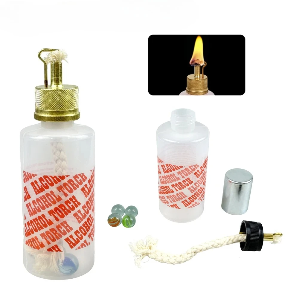 

Dental Empty Plastic Torch Bottle Chemical Wax Type Alcohol Lamp Dental Alcohol Bottle Burner Dentistry Lab Heating Glassware