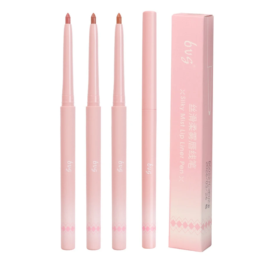 Wodoodporny, długotrwały pisak do konturowania ust, balsam do ust z efektem powiększenia, nieblaknący, nieprzywierający do kubków, matowy, rozświetlający kolor, kosmetyki do makijażu ust.