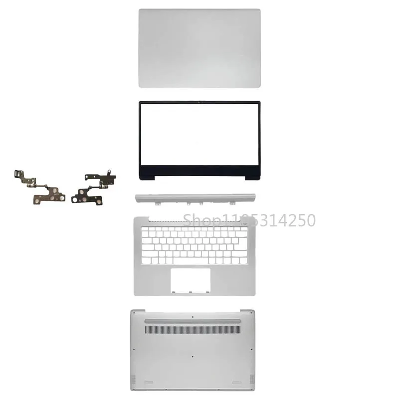 NEW For Lenovo Ideapad 330S-14 330S-14IKB 330S-14AST LCD Back Cover Front Bezel Palmrest Bottom Case Keyboard Hinge silvery