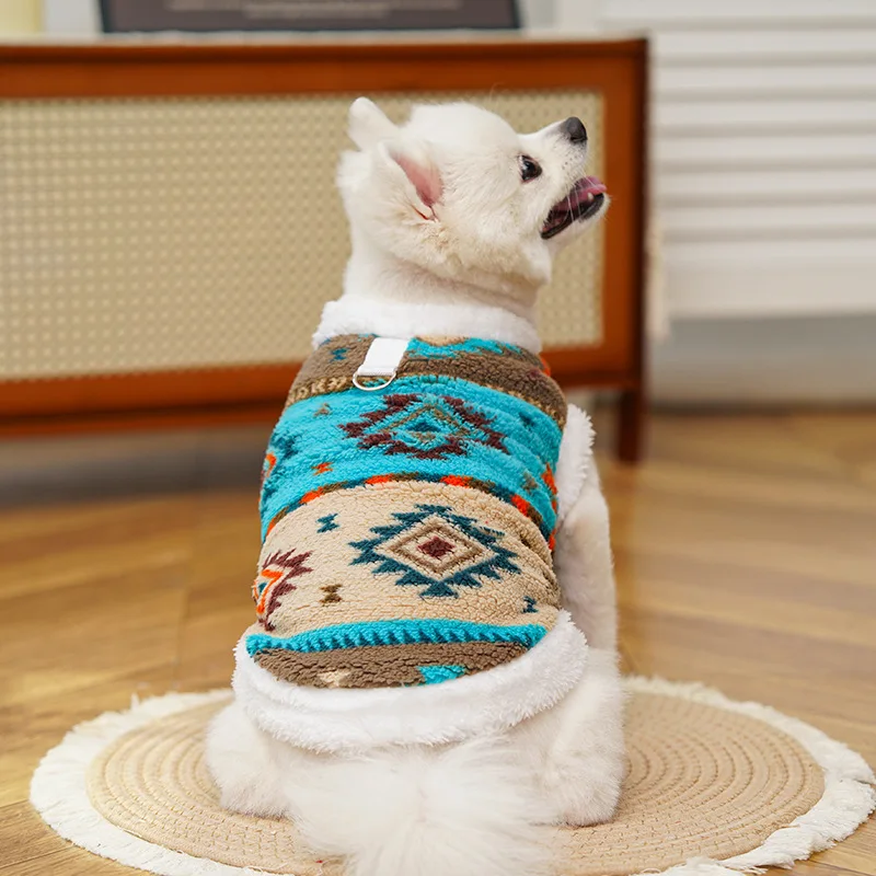 Large Dog Medium Small Dog Clothes Winter Windproof Clothing For 1-45kg Dogs Pet Coat French Bulldog Velvet Vest for Kitty Doggy