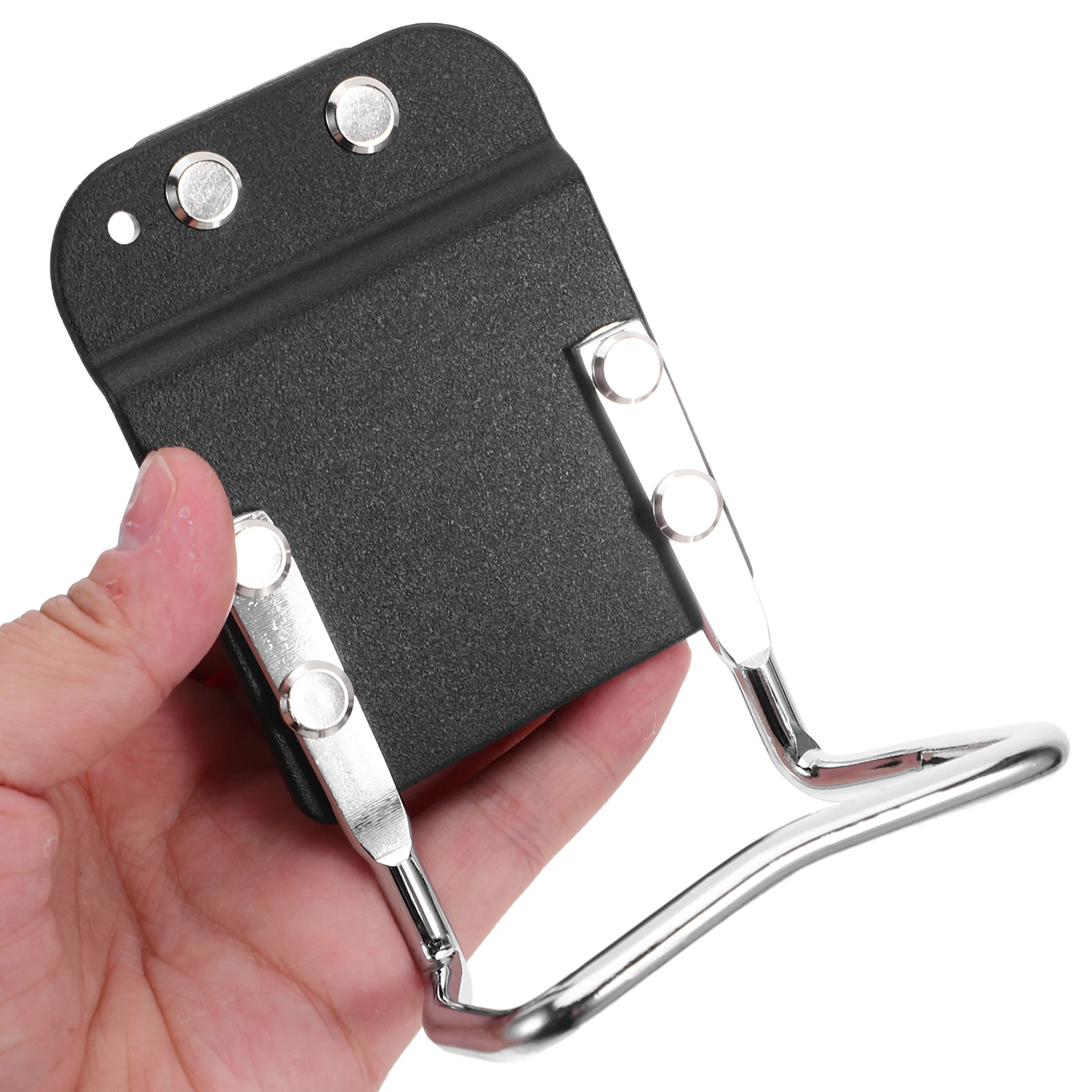 

Multi Compatibility Holder Base Stainless Steel Drill Hammer Clip For Belt Cordless Tool Storage Organizer - Tool Belt