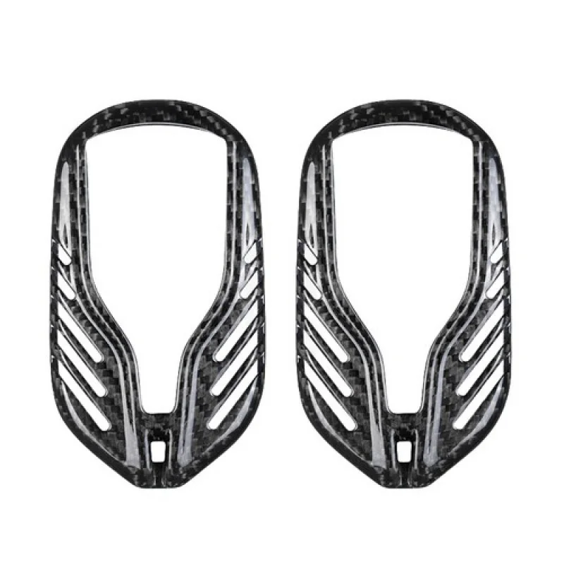 حقيبة غطاء مفتاح السيارة من ألياف الكربون A+ لمازيراتي ليفانتي جيبلي كواتروبورتي #3