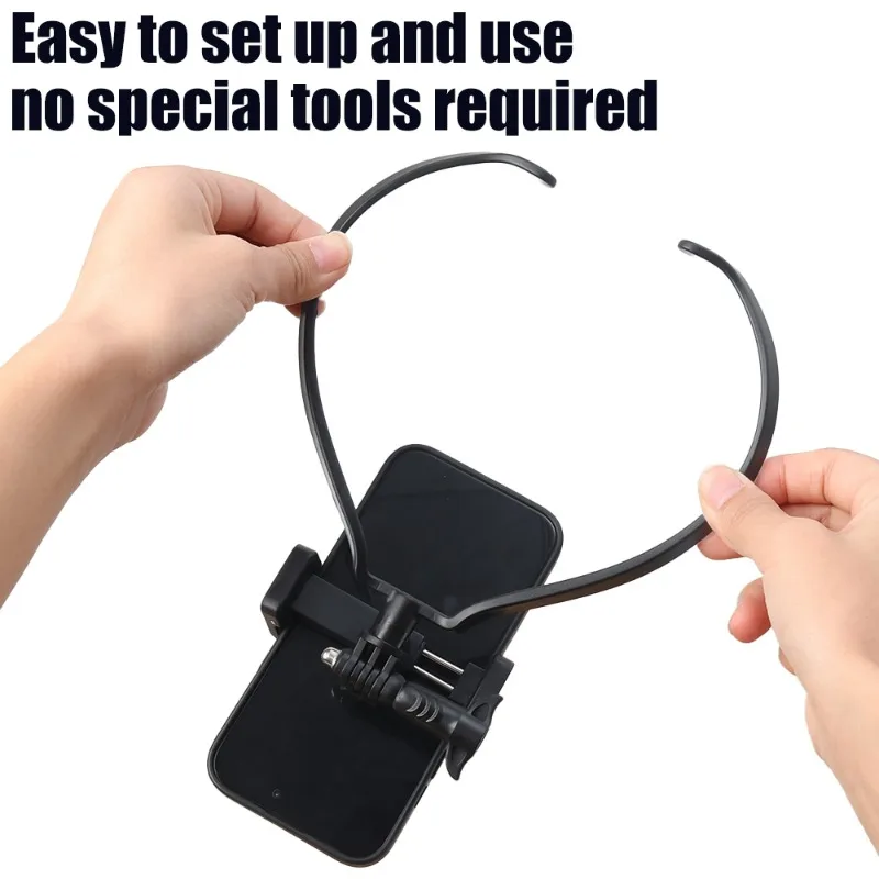 Mobile Phone Halter Neck Holder 360° Rotatable Universal Neck Hanging Tripod for IPhone GoPro Go Pro Samsung Huawei Phone Holder