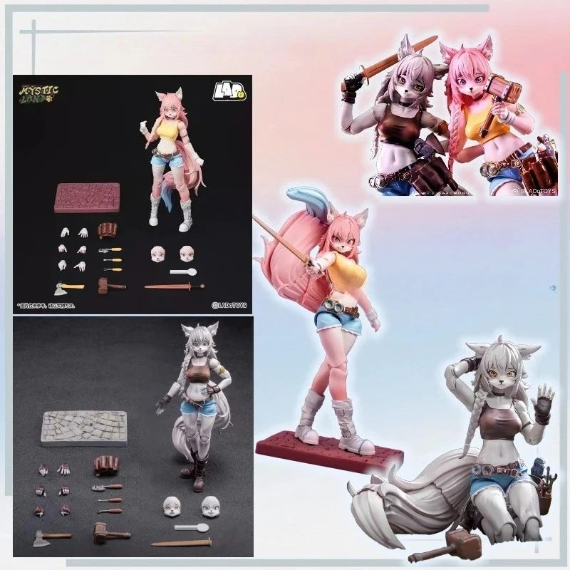 

В НАЛИЧИИ: Оригинальная фигурка LADoTOYS Magic Continent Candy Paradise Lia 1/12 Pink Fox Girl Repairer Fan's Hobby Collection