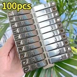 Stainless Steel Clothes Pegs Windproof Metal Clamps Metal Laundry Clothes Clips Multifunction Clothespins with Strong Clamp