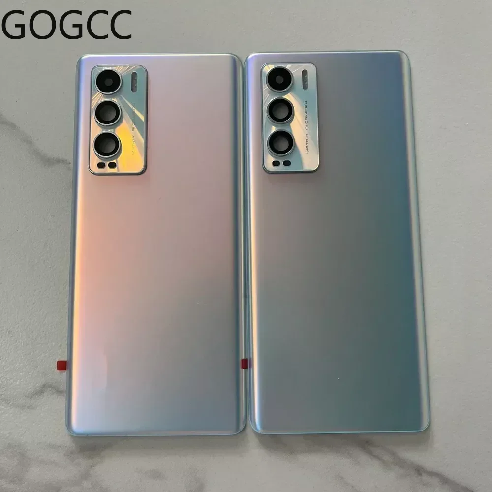 

Repair Back Cover For Realme GT Master Explore Edition / RMX3366 Battery Glass Rear Door Case Housing + Camera Lens Replacement