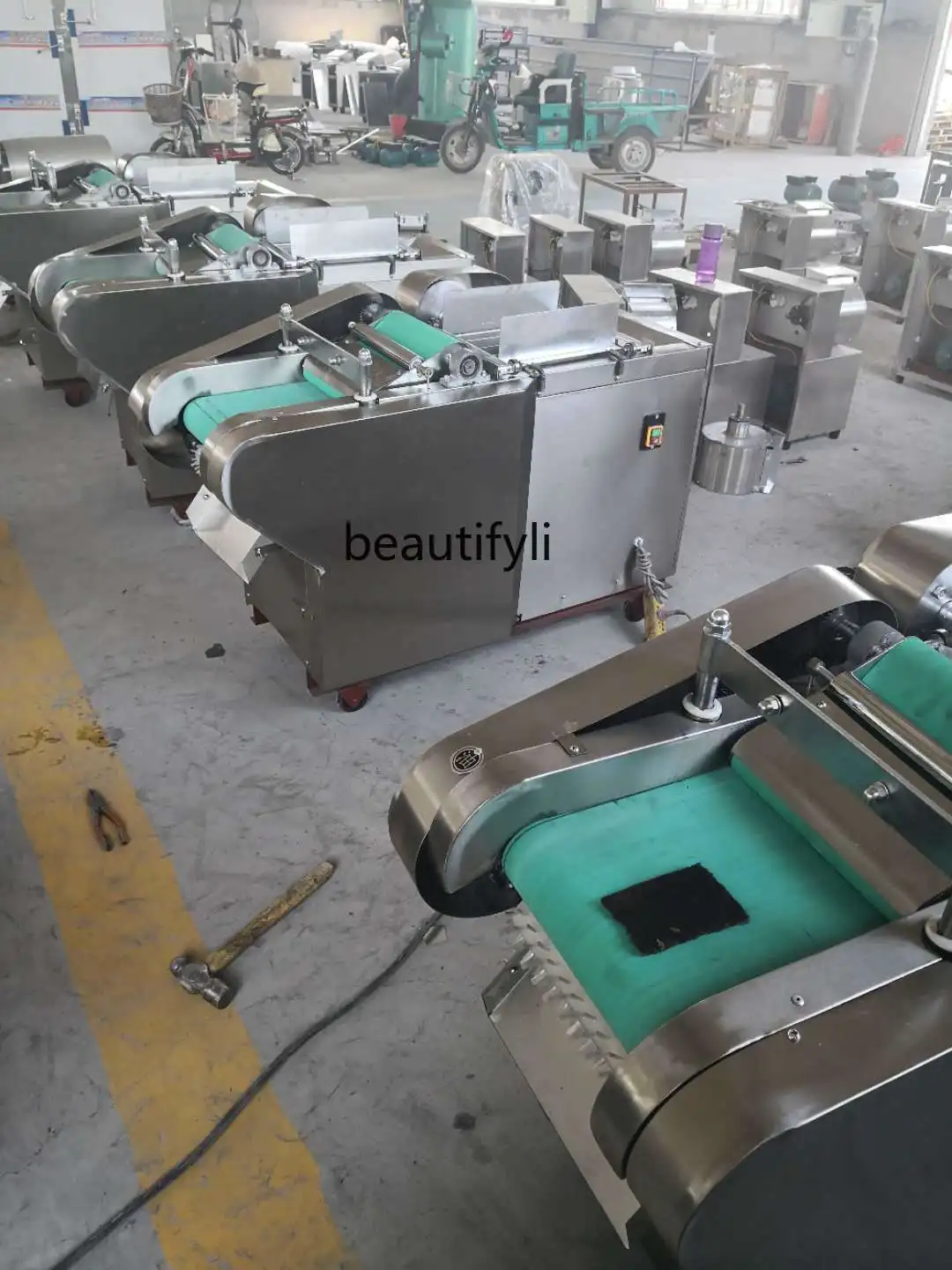 

yj24 Commercial multifunctional slicing shredder cutting tea and cutting vegetables, mulberry leaf lotus leaf machine