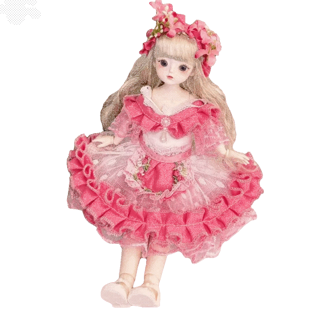 

1/6 SD 30cm Doll with Clothes Long Hair Attractive Eyes Princess Dress Up Dolls with Wig Make Up Anime