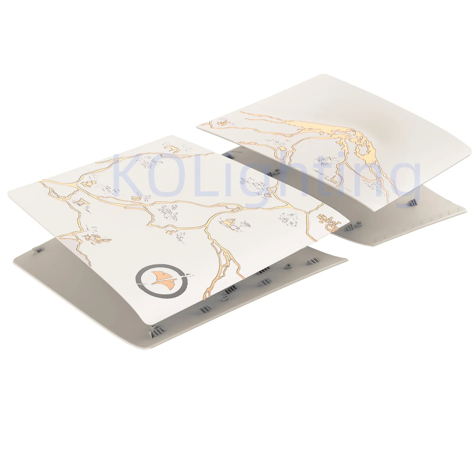 غطاء واجهة Ghost Case غطاء بديل من البلاستيك الصلب لجهاز Playstation 5 Pro Model Digital Edition Console Accessories Yotei #6