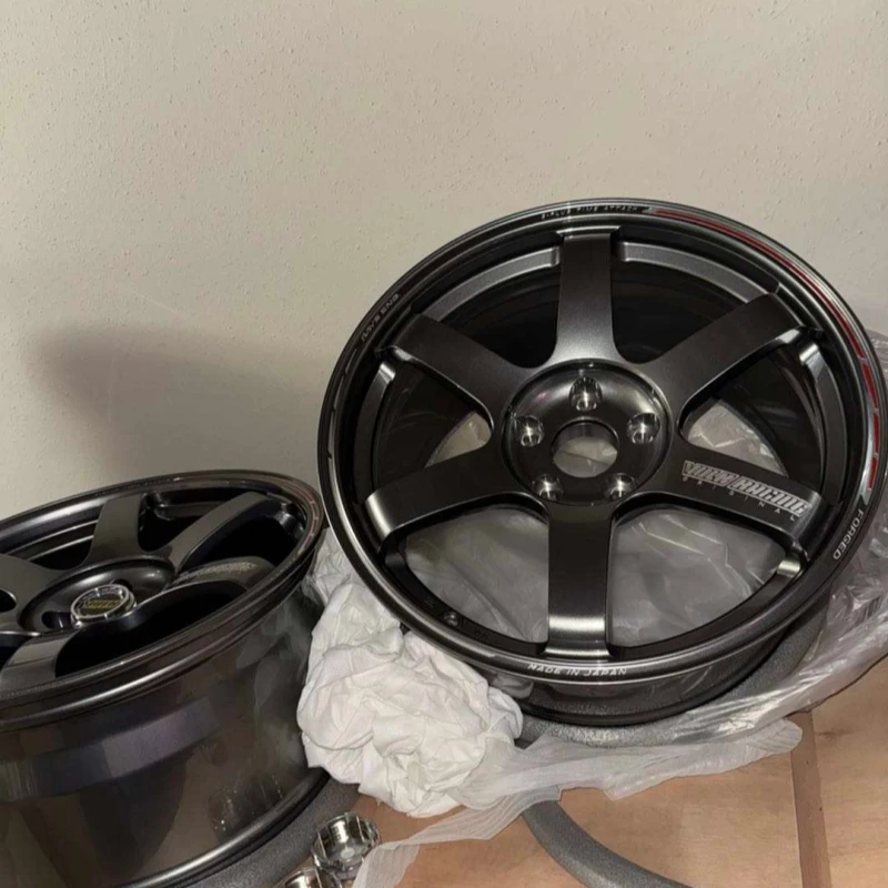 4 Piece Forged RAYS VOLK RACING TE37 Forged Alloy Wheels Rim 17 18 19 20 Inch 5x114.3 for Supra A90 GTR R35 M3 F80