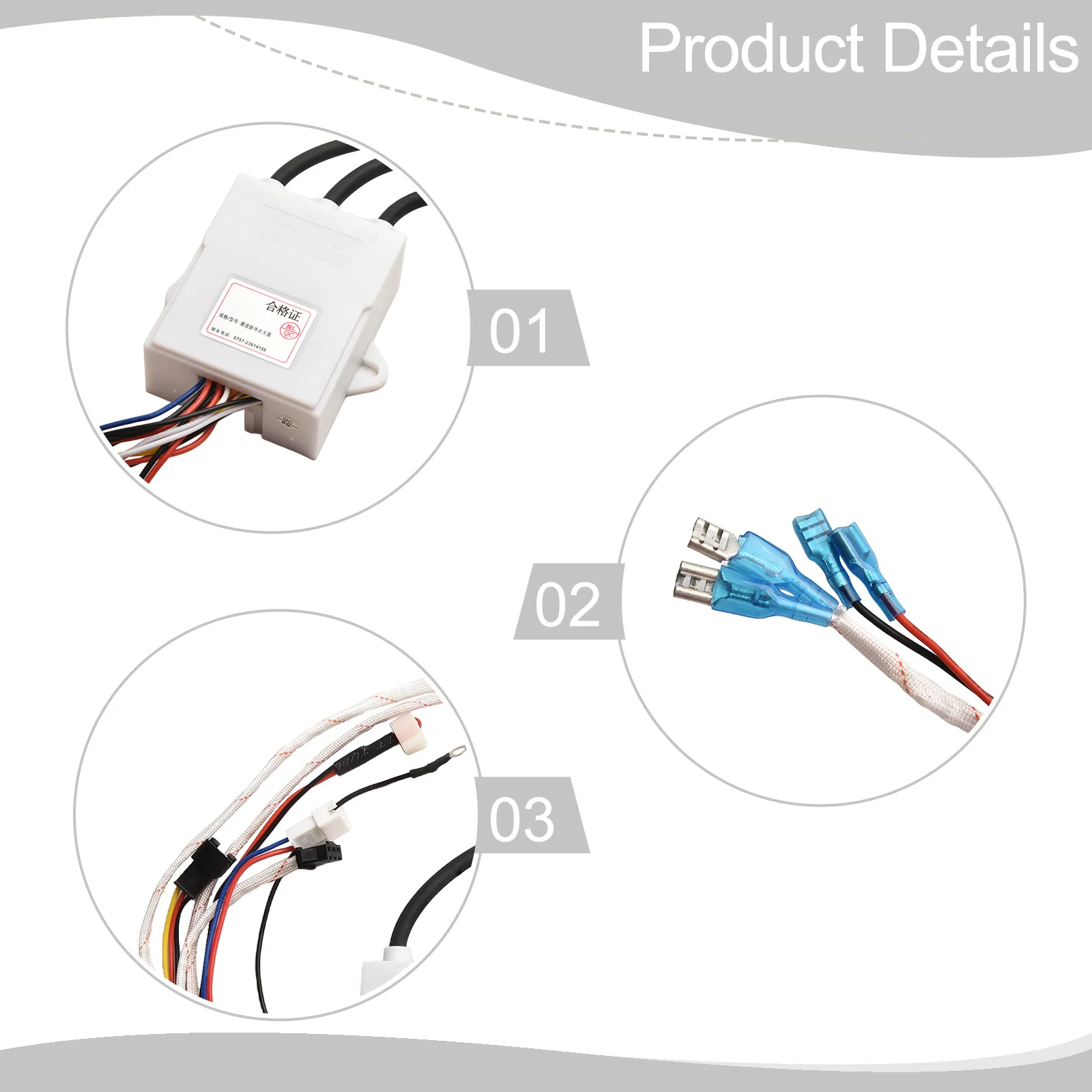 Pulse Point Controller Temperature Control 3-line Fittings With Gas Water Double Igniter Controller New Practical