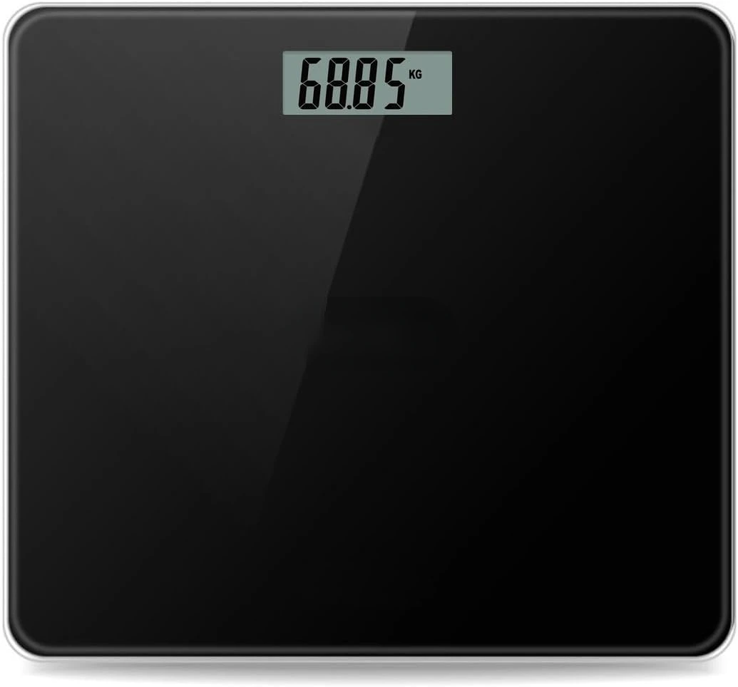 Digital Bathroom Scale for Body Weight, Bath Scale for Accurate Weight Watching with Large LCD Display, Most Accurate for The El