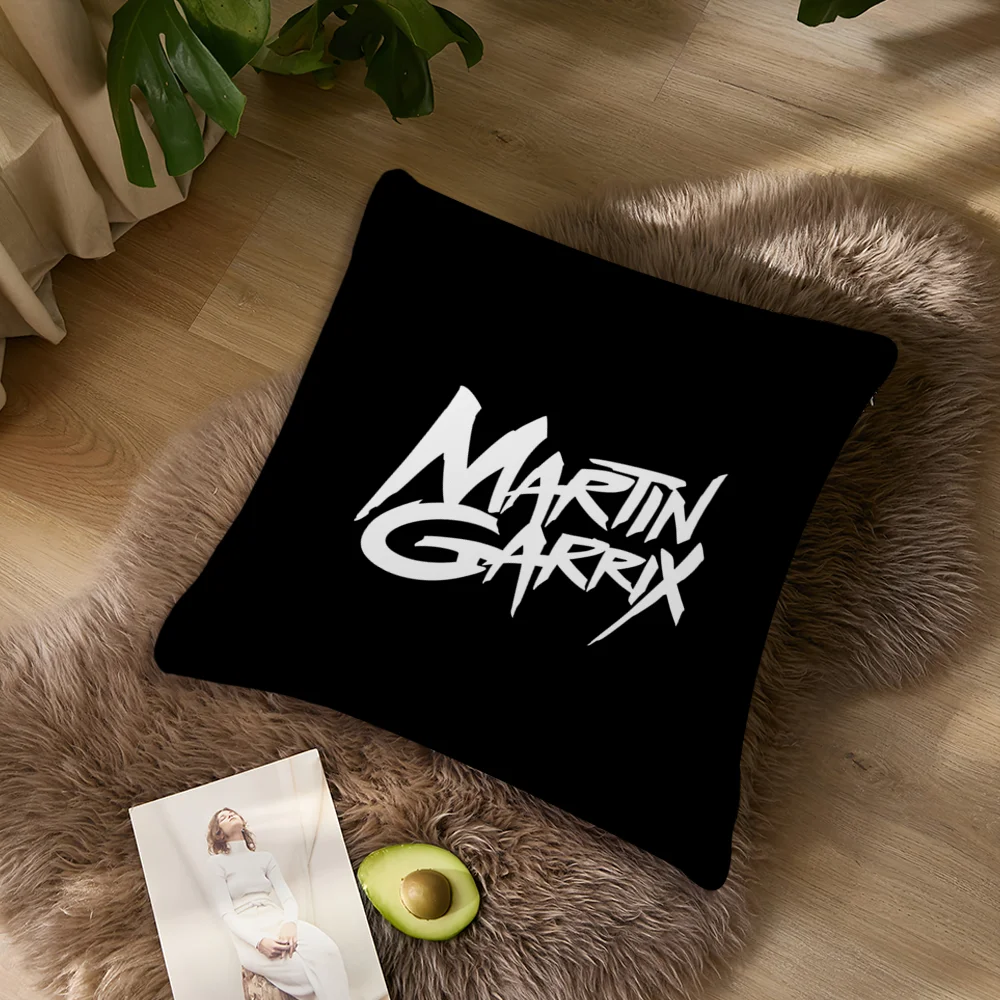 M-Martin DJ G-Garrix Pillow Case Sofa Living Room Bedroom Headboard Backrest Cushion Square Cushion Nap Time