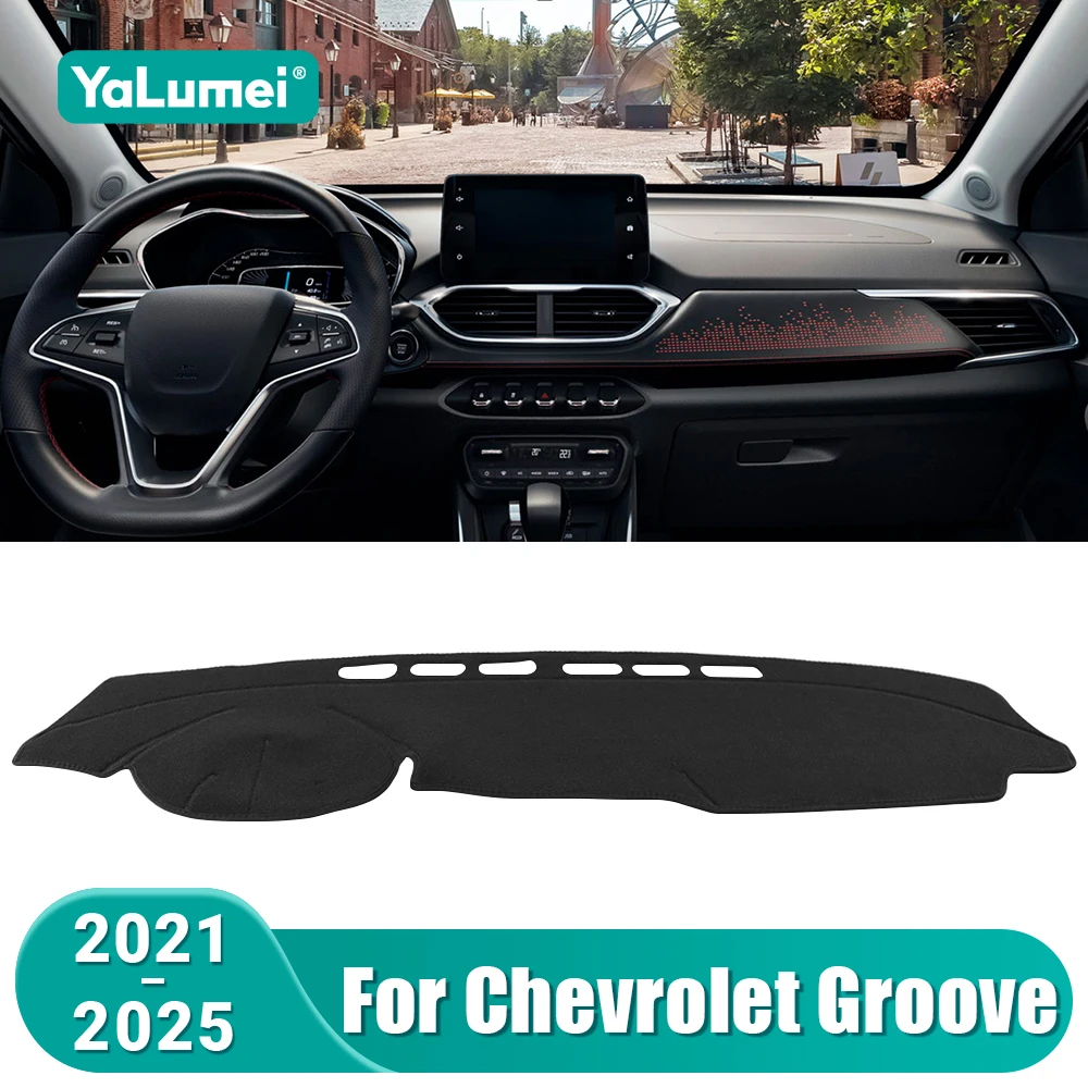 Für Chevrolet Groove 2021 2022 2023 2024 2025 Auto Armaturenbrett Sonnenschutz Abdeckung Instrumententafel Rutschfeste Unterlage Zubehör