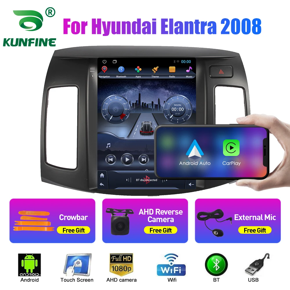 

9.7 Inch Tesla Style 2 Din Android Car Radio For Hyundai Elantra 2008 Stereo Car Multimedia Video Player DVD GPS Navigation