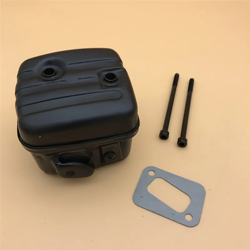 

ABAE-Exhaust Muffler Silencer With Gasket Kit Exhaust Muffler Kit Exhaust Muffler Kit For