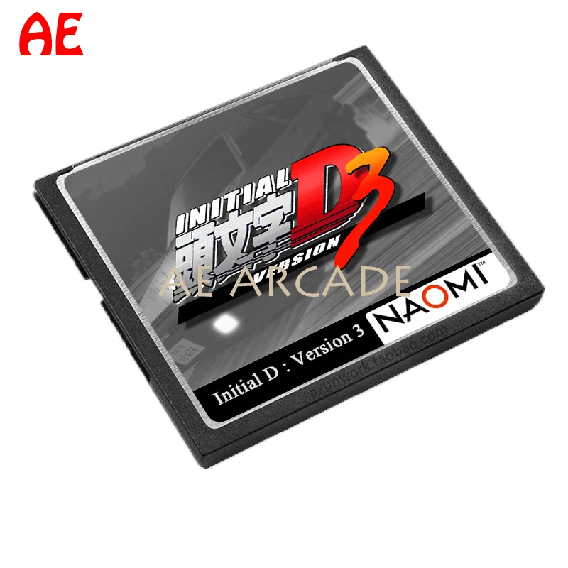 NAOMI CF Card Game Card for Modified DIMM NAOMI 2 Motherboard Initial D3/Crazy Taxi/Gun Survivor 2/Power Stone/Spawn