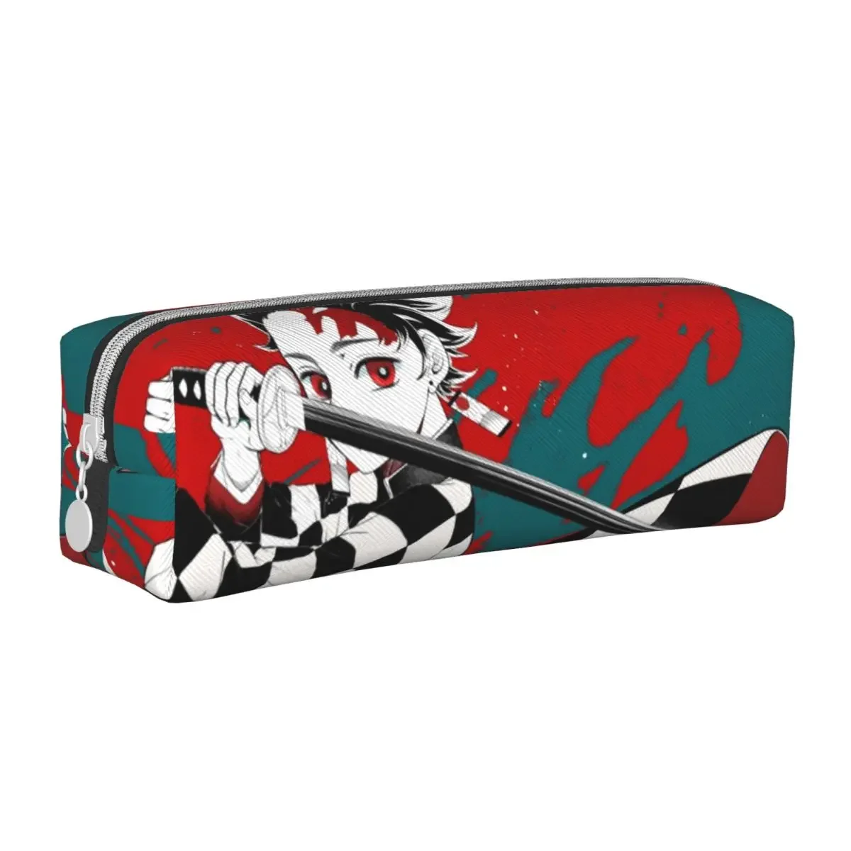 

Lovely Kimetsu No Yaiba Demon Slayer Pencil Case Kamado Pencilcases Pen Box for Girls Boys Bags Students School Gifts Stationery