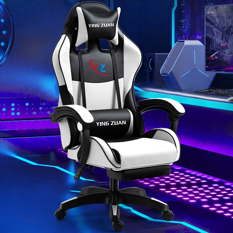Ergonomic Gaming Chair Home Office Computer Desk Reclining Adjustable Height Swivel All Day Comfort Office Furniture Office