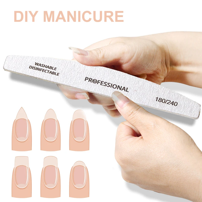 10-Piece Professional Double-Sided Nail Files for Manicure & Pedicure 6