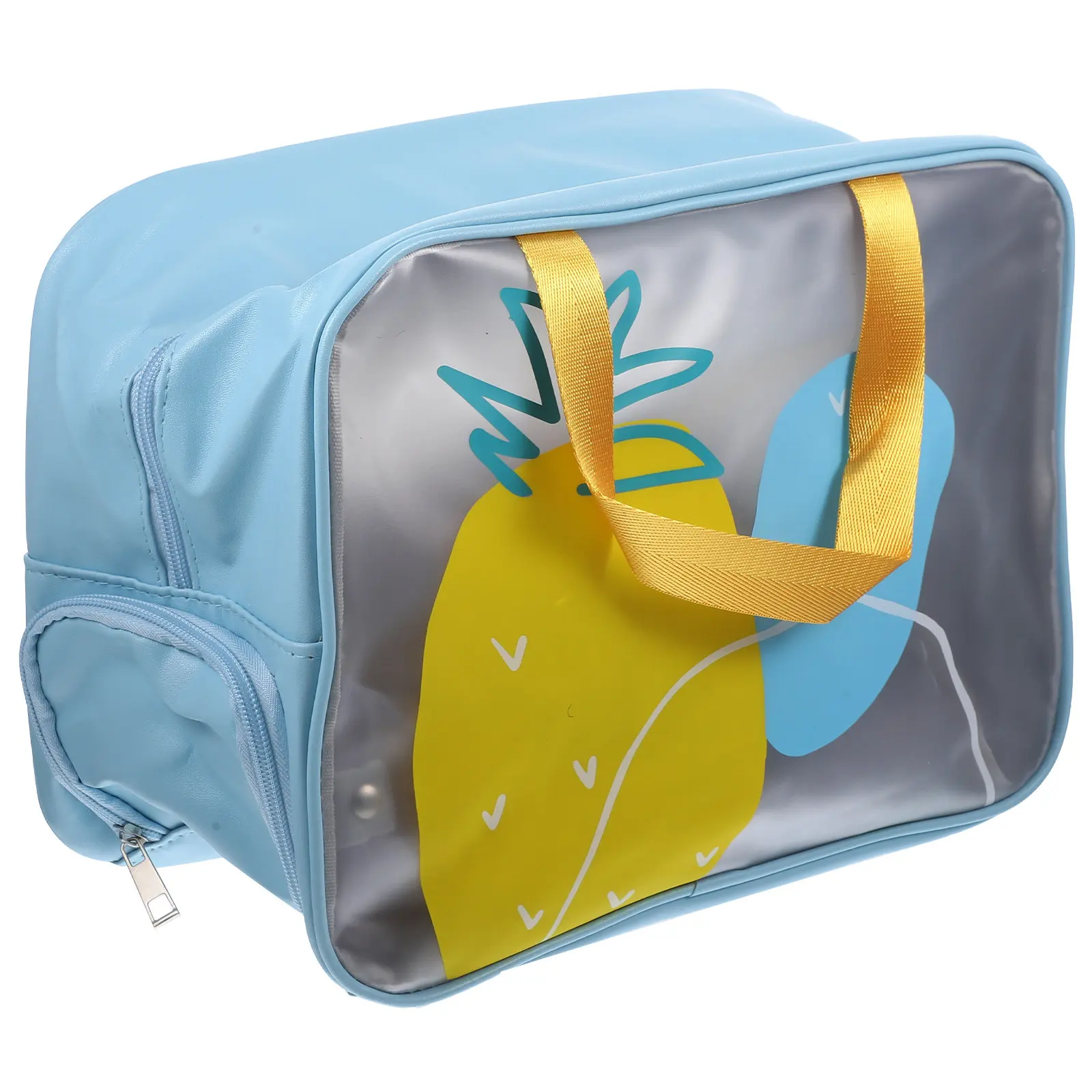 

Портативная водонепроницаемая косметичка-органайзер для путешествий с разделением на сухие и влажные отделения, на молнии, для спортзала, отпуска, кемпинга