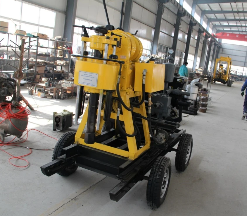 Rock Exploration Hydraulic High Torque Hydraulic Core Drill Rig Efficient Diamond Coring Mining Exploration Customized Hot Sale